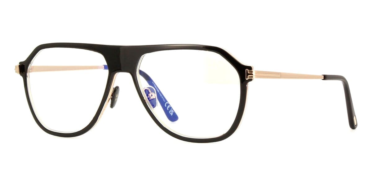 Tom Ford FT5943-B 3 Eyeglasses Black