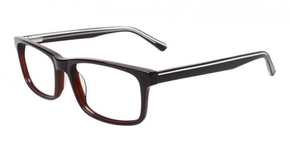 Joseph Abboud JOE4031 210 JAVA Eyeglasses Brown 55mm Men
