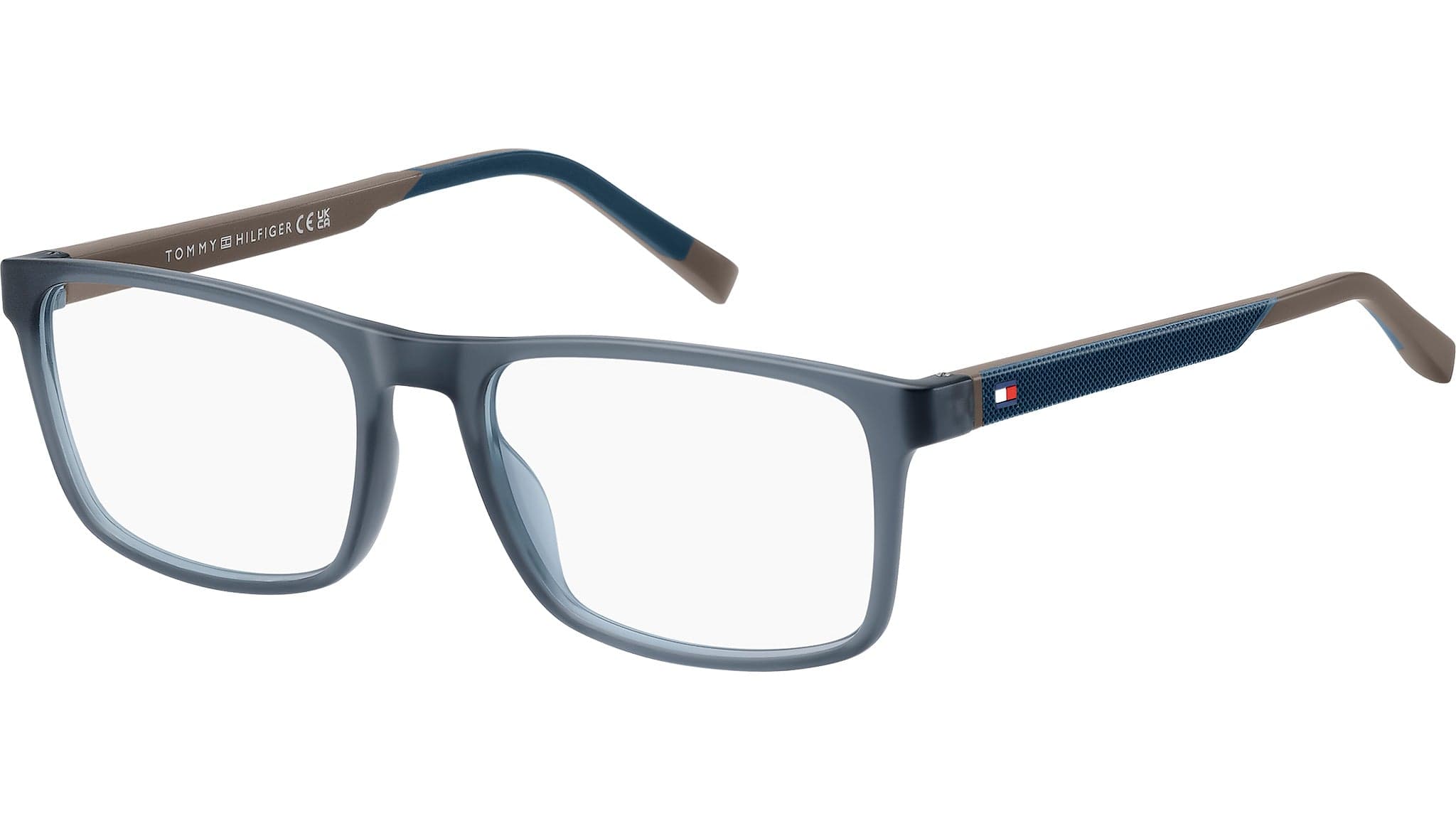 Tommy Hilfiger TH 2148 0S9W 00 Eyeglasses Blue Brown 55mm
