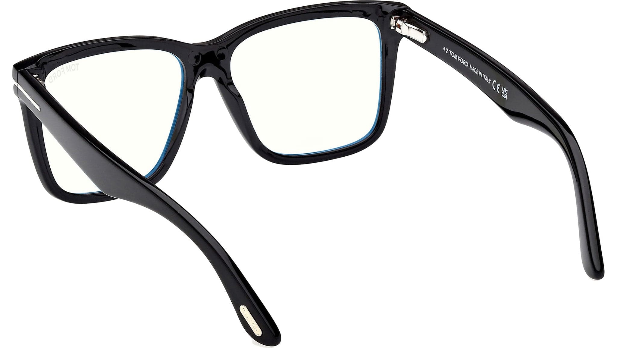 Tom Ford FT6069-B 001 Eyeglasses Shiny Black 54mm 4