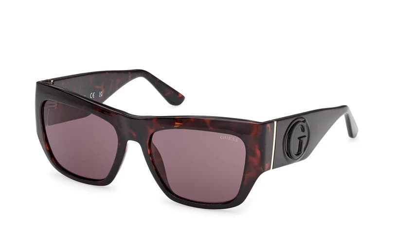 Guess GU00252 52E Sunglasses Dark Havana 54mm Women