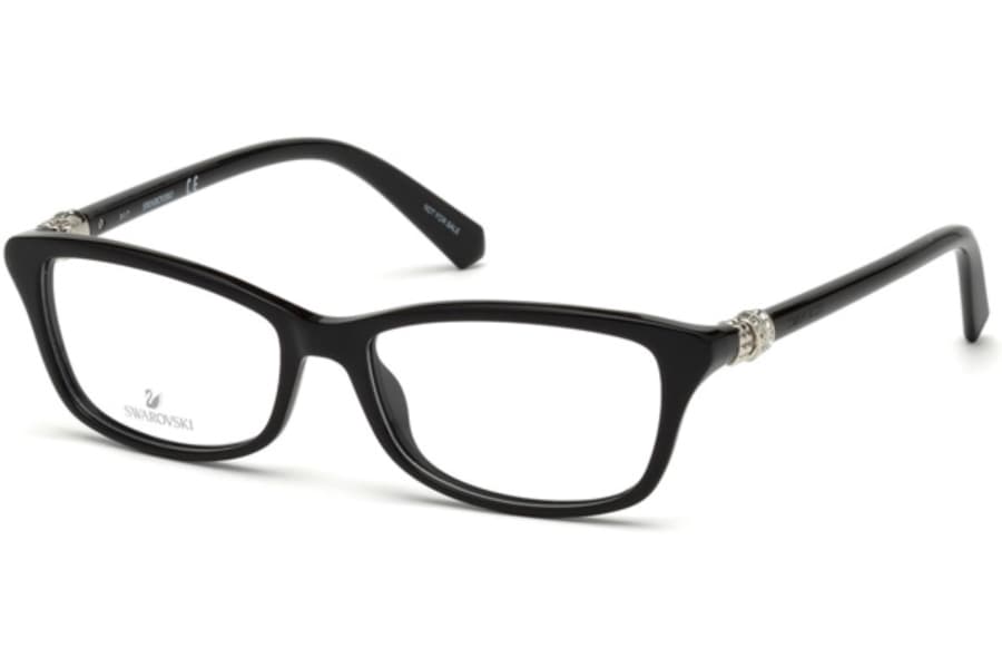 Swarovski SK5243 001 Eyeglasses Black 54mm Women