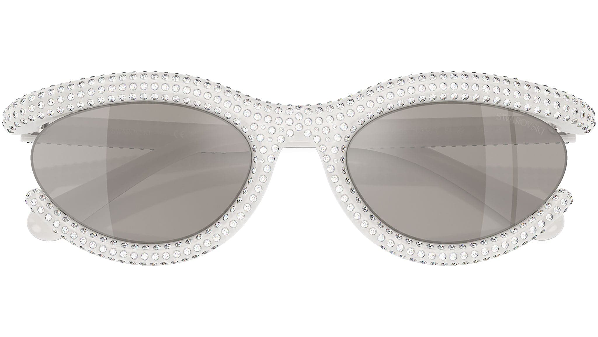 Swarovski SK6006 10338G Sunglasses White Women 5