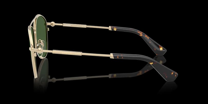 Burberry 0BE3157 110971 Sunglasses Light Gold 59mm Unisex 3