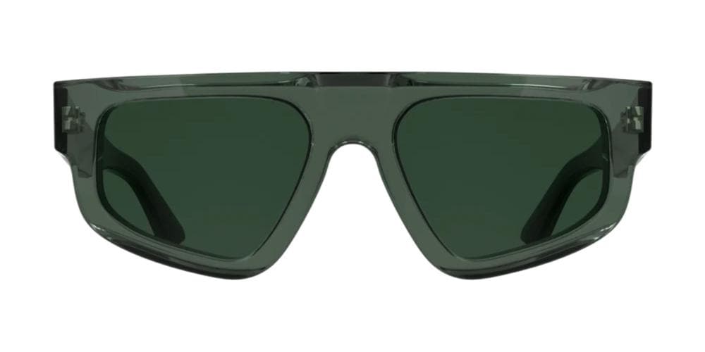 Calvin Klein CK25539S 300 Sunglasses Transparent Green 54mm Unisex 2