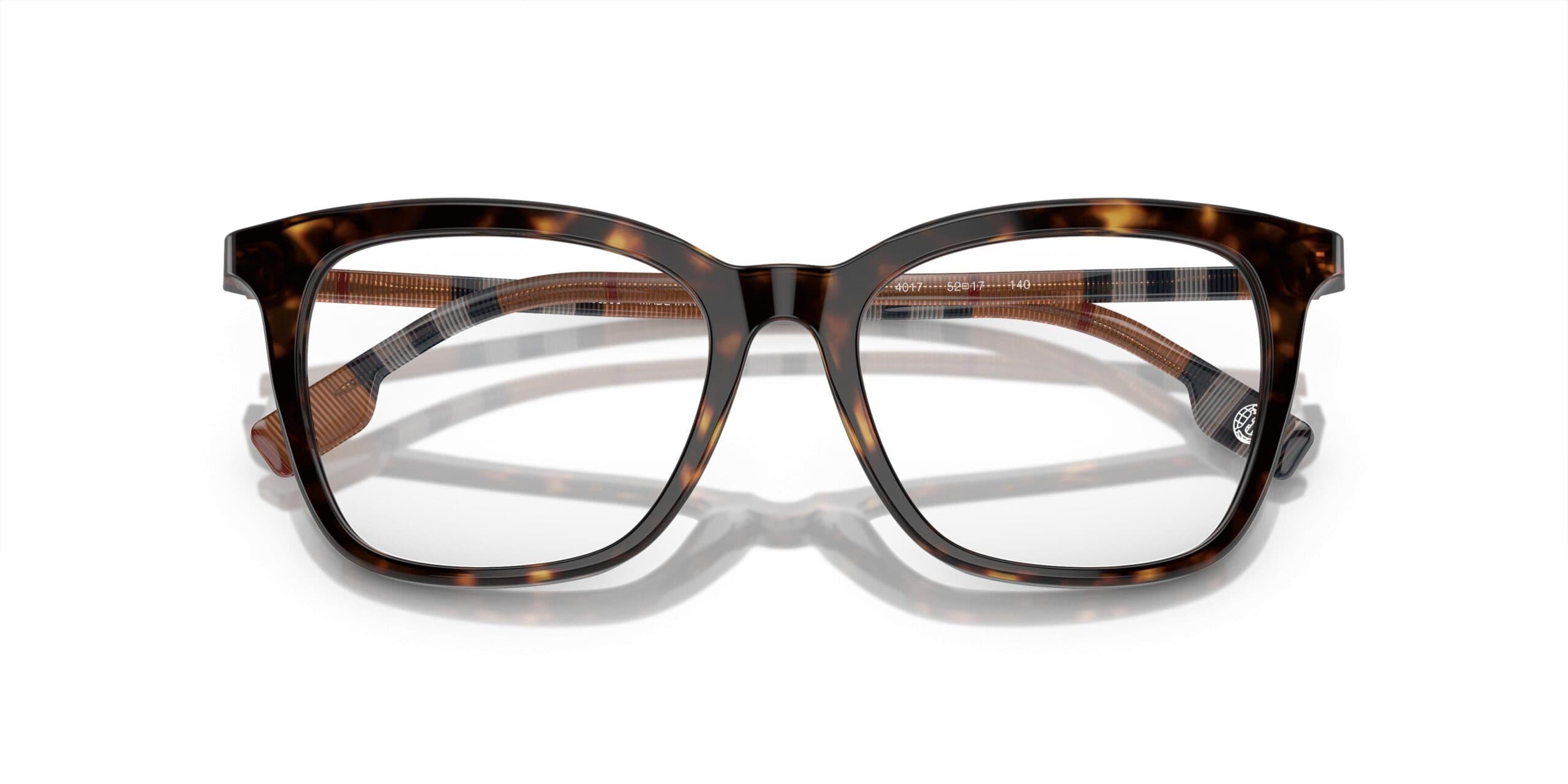 Burberry 0BE2390 4017 Eyeglasses Dark Tortoise 52mm Women 5