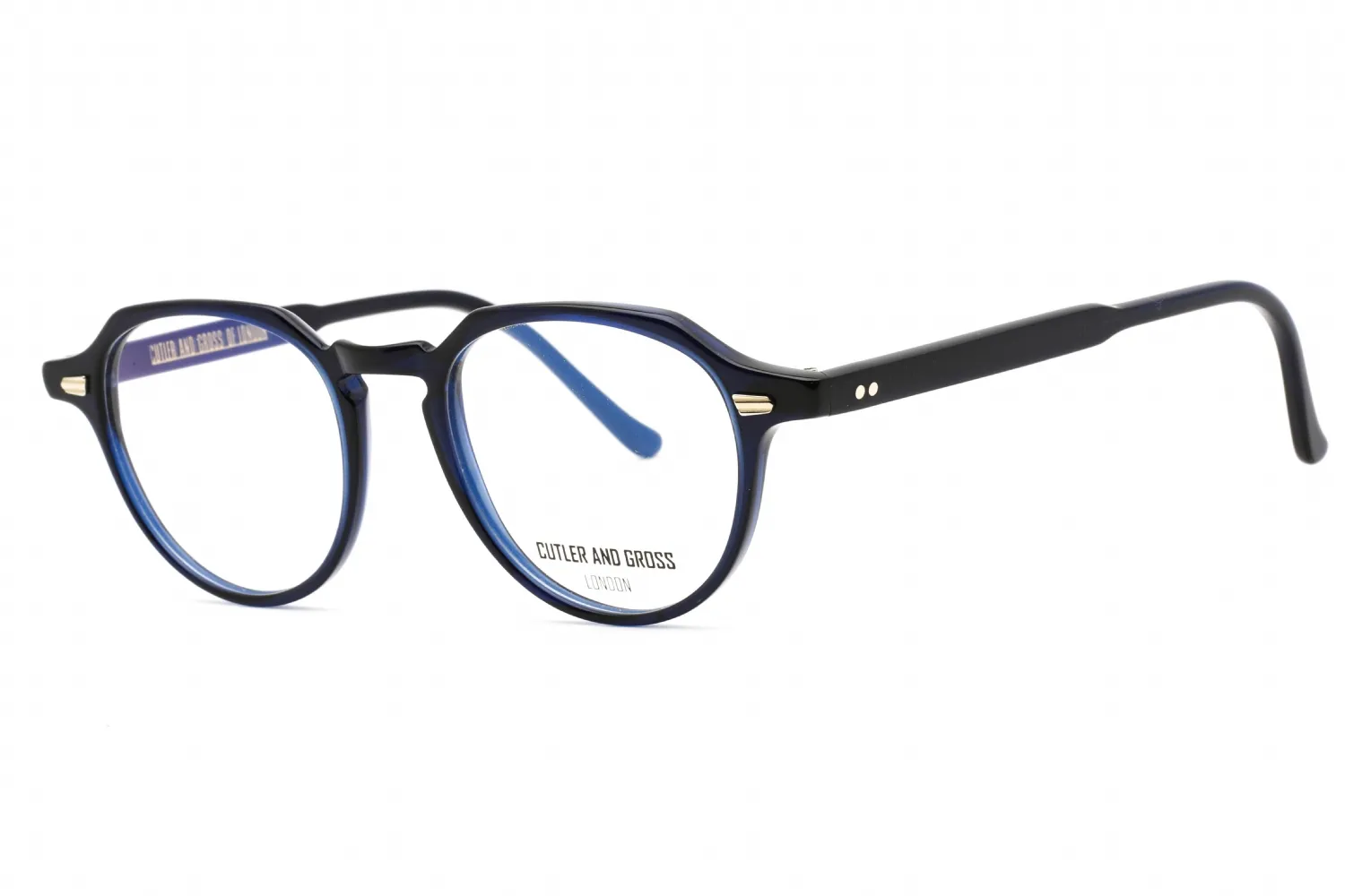 Cutler and Gross CG1313V2 003 Eyeglasses Navy 48mm Unisex