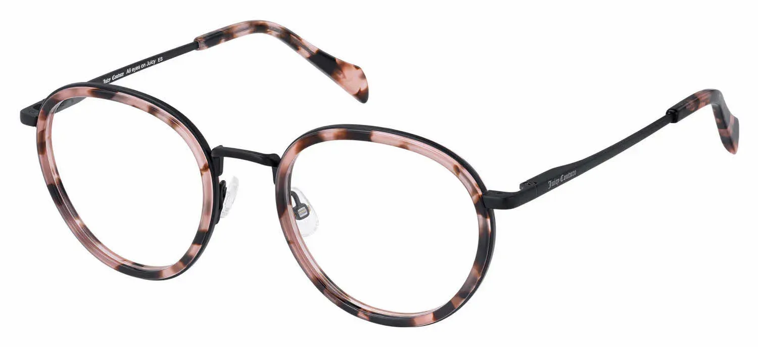 Juicy Couture 192 0HT8 Eyeglasses Pink Havana 49mm Women