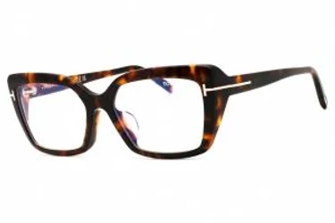 Tom Ford FT5991-F-B 052 Eyeglasses Dark Havana 56mm