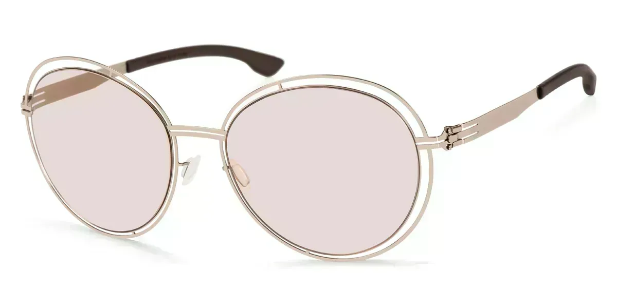 ic! berlin Flanieren Eyeglasses Shiny Bronze 59mm Women