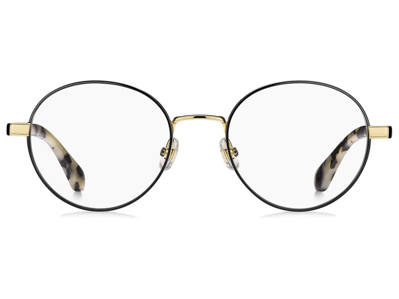 Kate Spade Marciann 0RHL Eyeglasses Gold Black 49mm Women 2