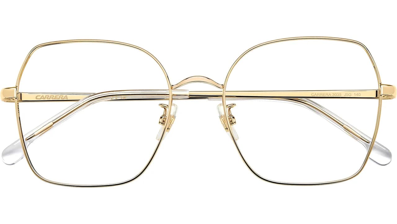 Carrera CARRERA 3035 0J5G Eyeglasses Gold 53mm Women 5
