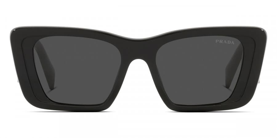 Prada SPR08YF Symbole 1AB5S0 Sunglasses Black 51mm Women 2