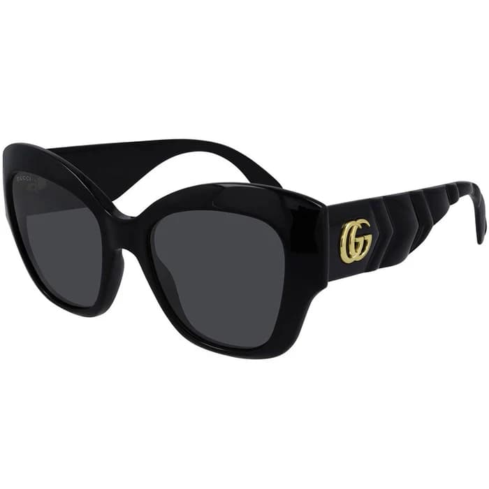 Gucci GG0808S 001 Sunglasses Black 53mm Women