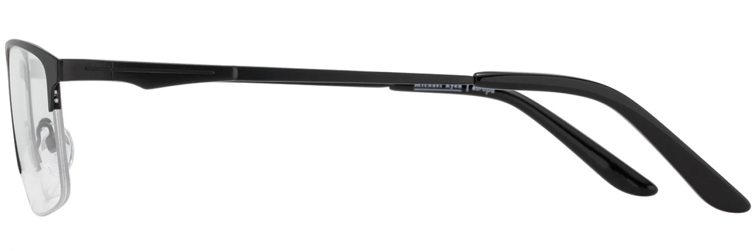 Michael Ryen MRM-108 C1 Eyeglasses Black 54mm Men 2