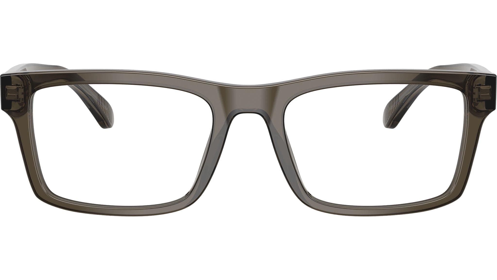Emporio Armani 0EA3254 6249 Eyeglasses Shiny Transparent Grey 54mm Men 2