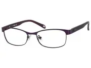 Fossil Libby 0JJU Eyeglasses Purple 52mm Women