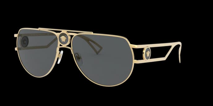 Versace 0VE2225 100287 Sunglasses Gold 60mm