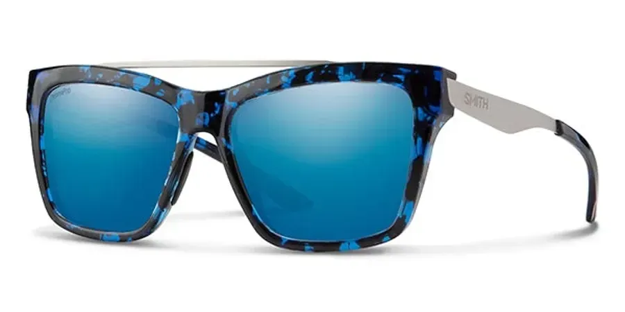 Smith The Runaround Sunglasses Blue Havana Palladium 55mm Women
