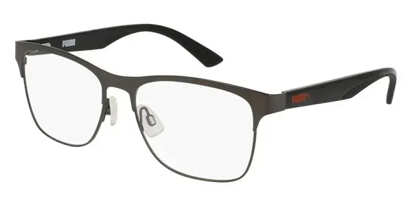 Puma PU0111O 001 Eyeglasses Ruthenium 54mm Men