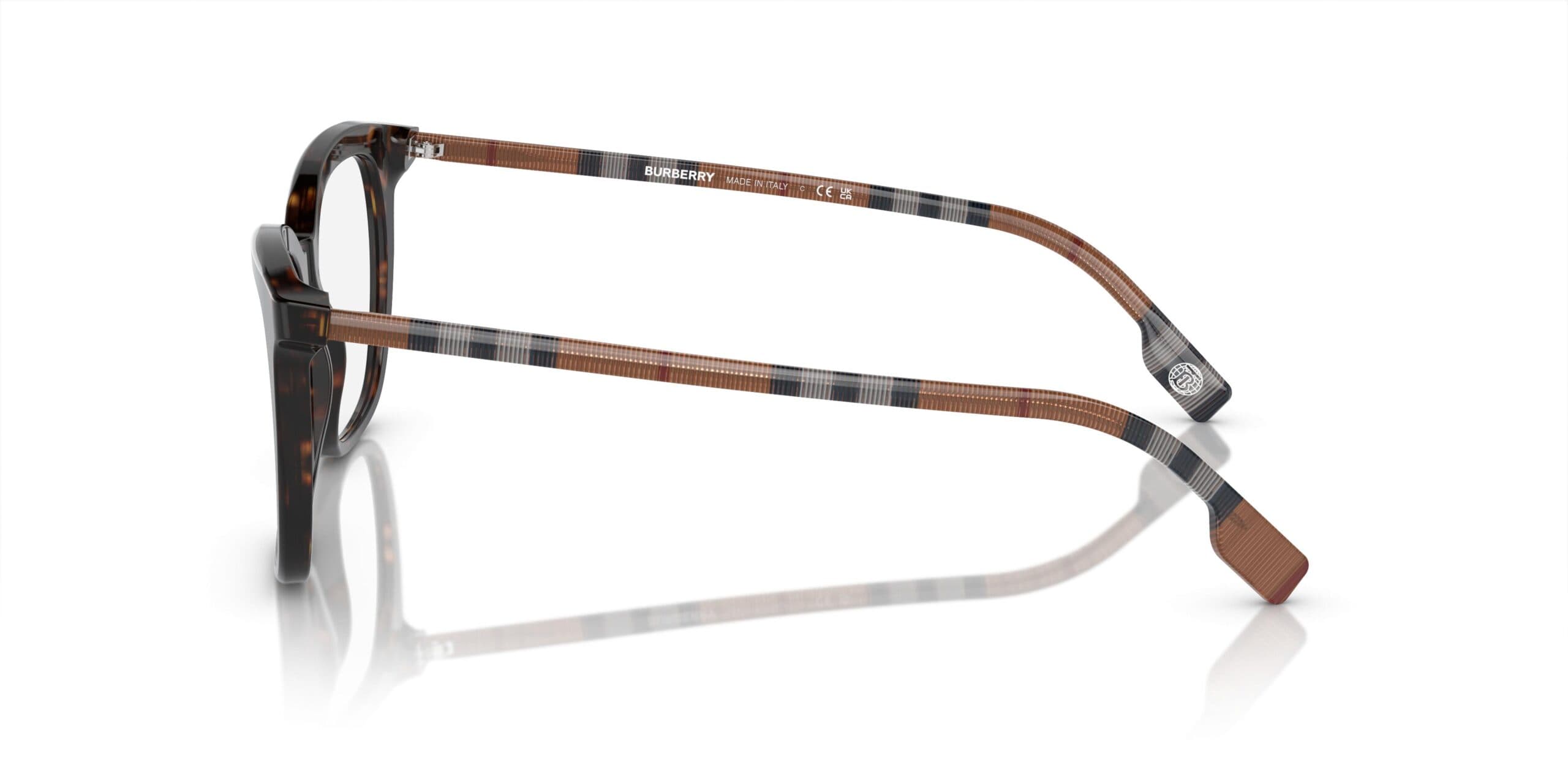 Burberry 0BE2390 4017 Eyeglasses Dark Tortoise 52mm Women 3