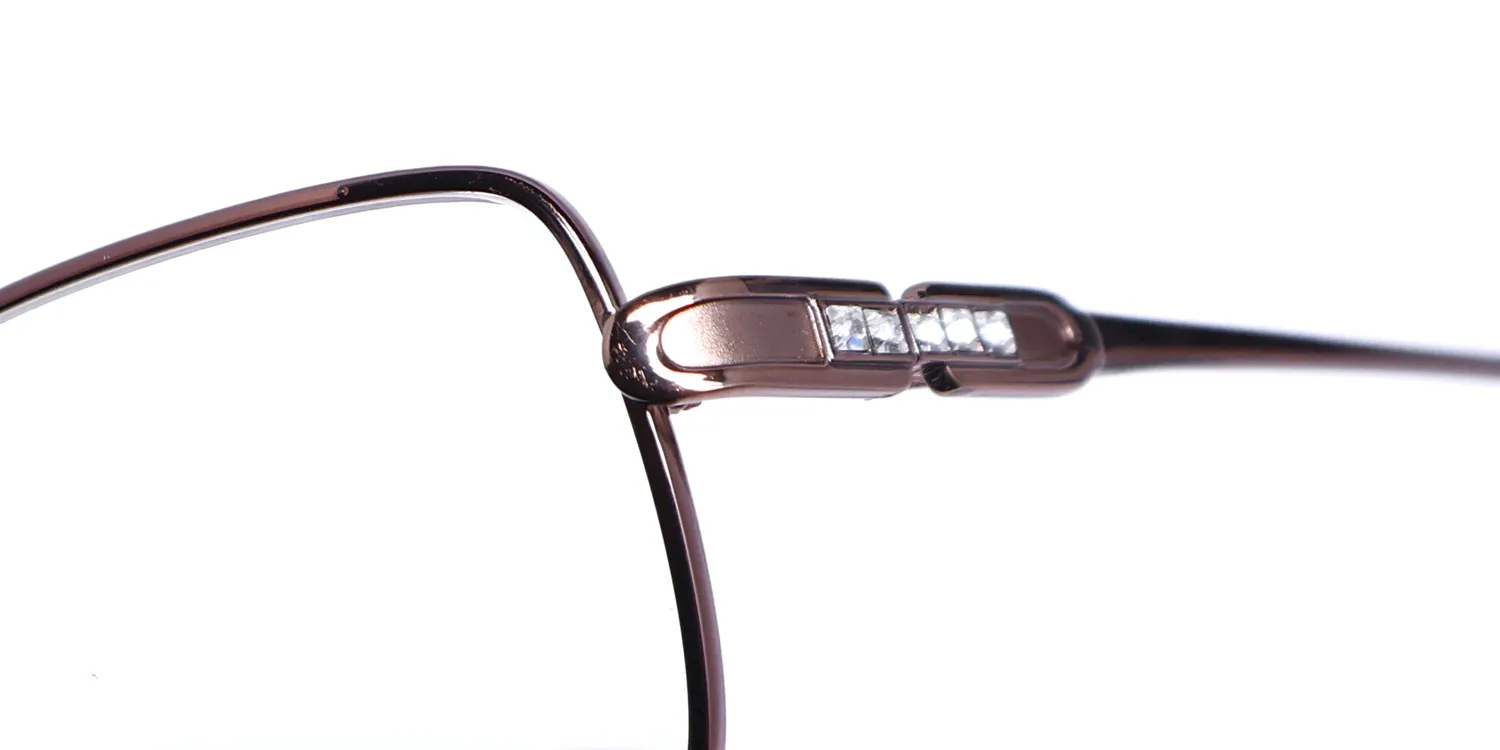 Lozza Vl2005s 8a1 Eyeglasses Brown 54mm 6
