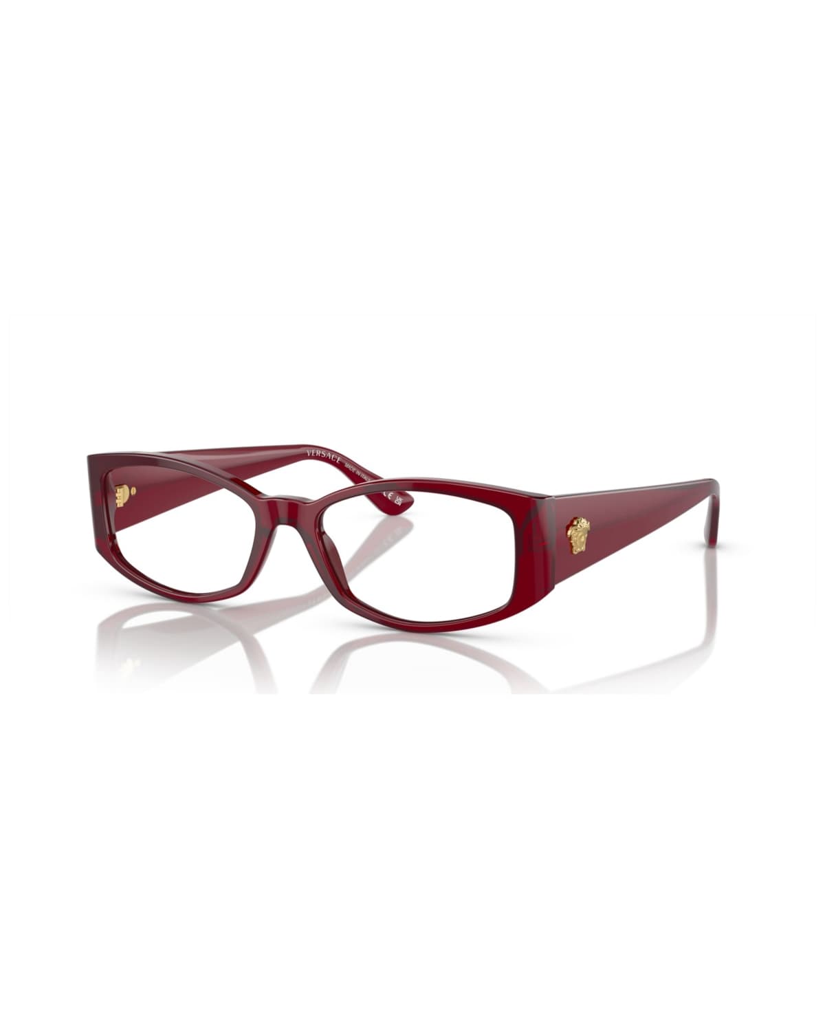 Versace MOD.3343 5430 VE3343 Eyeglasses Red 54mm Unisex