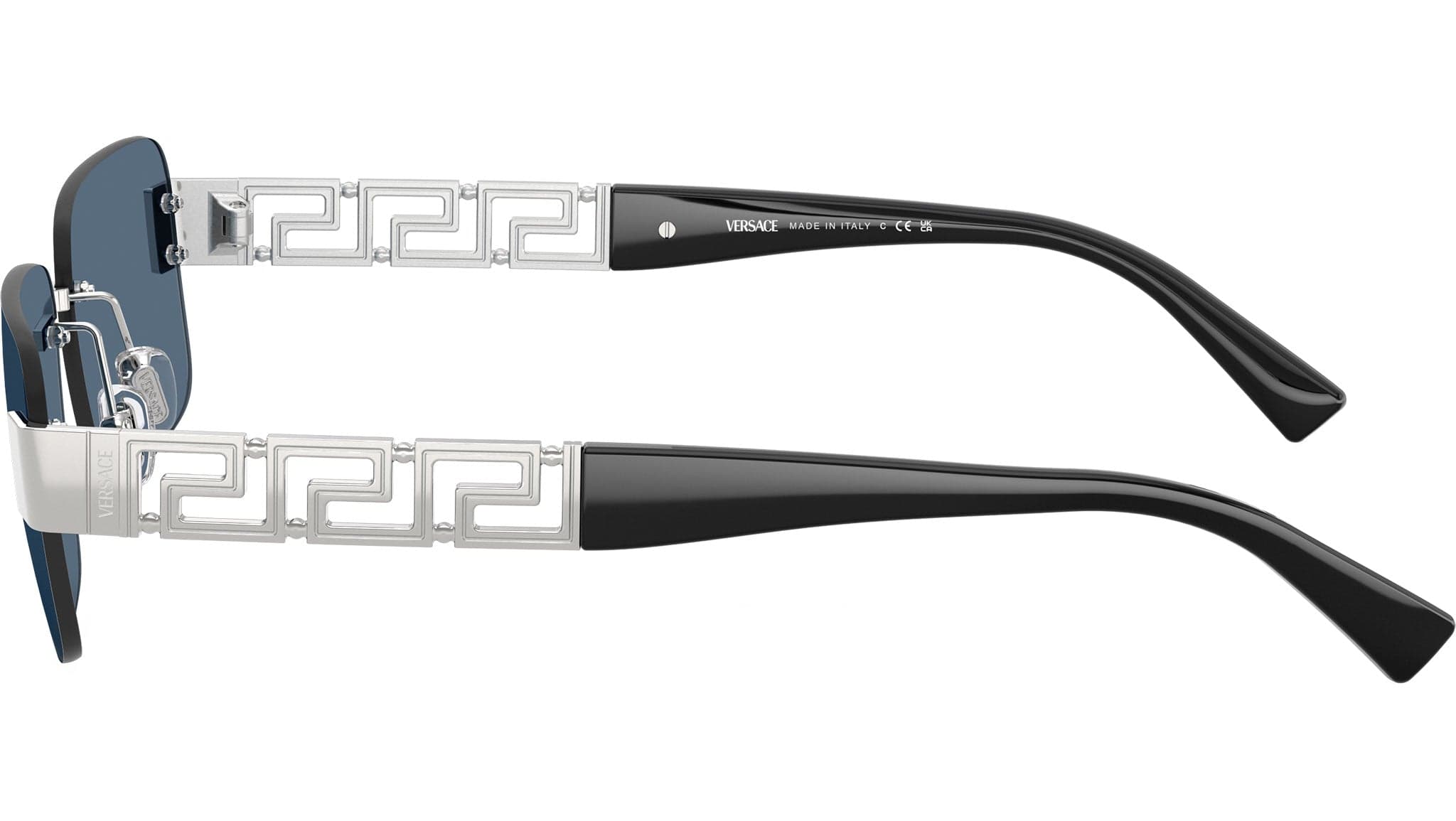 Versace 0VE2298 100180 Sunglasses Silver 58mm Men 3