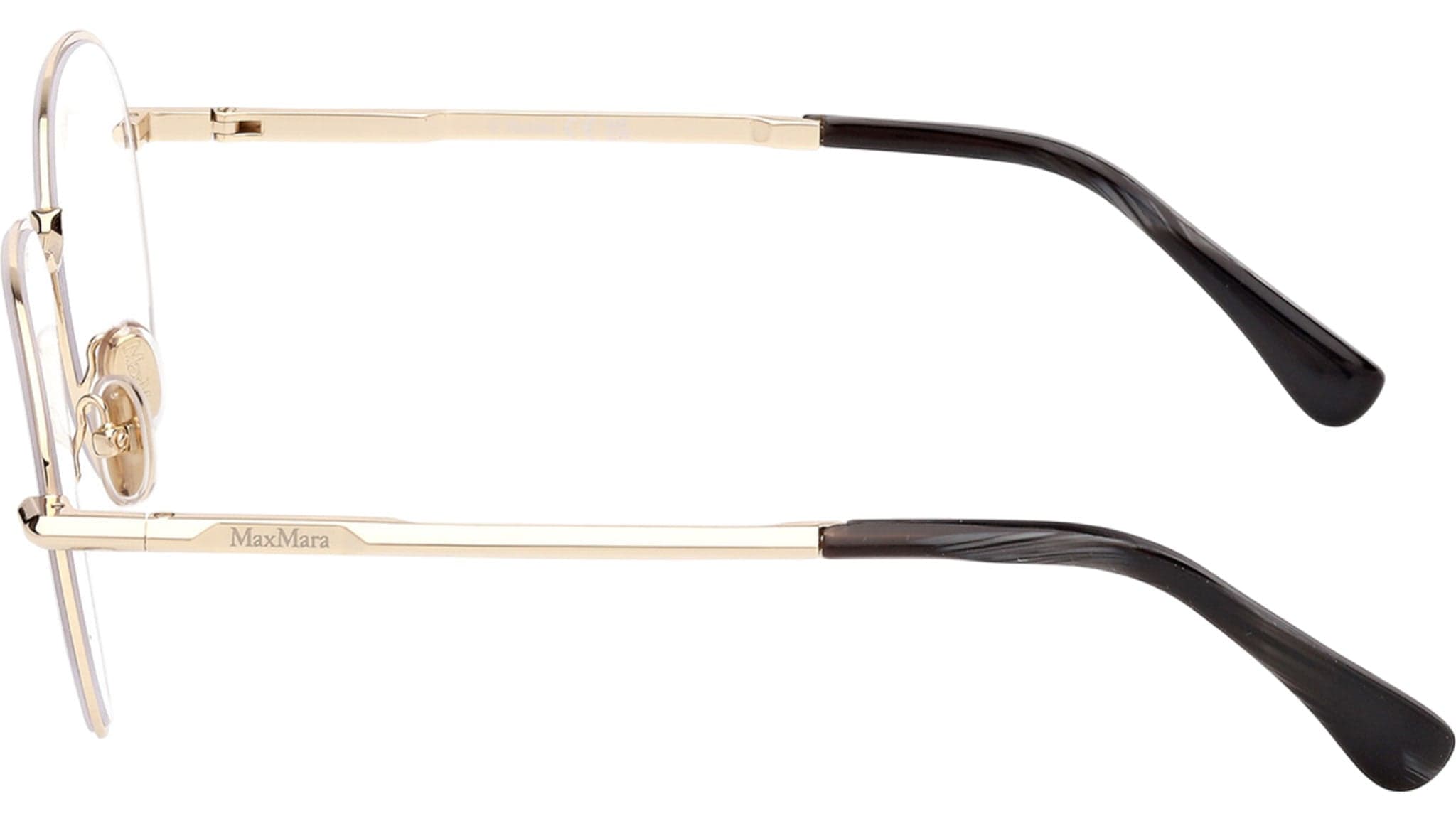 Max Mara MM5178 032 Eyeglasses Pale Gold 56mm 3