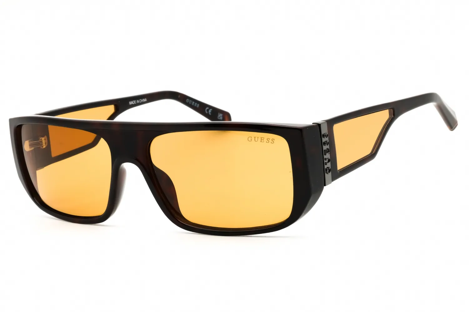 Guess GU00136 52E Sunglasses Dark Havana 60mm Unisex