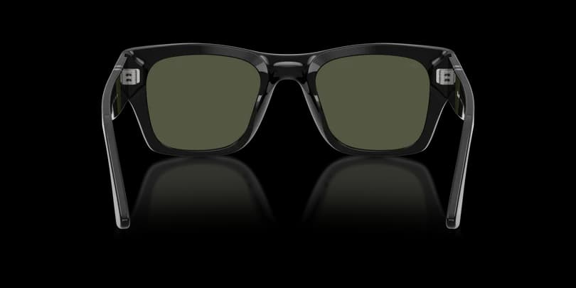 Persol PO3384S 95/31 Sunglasses Polished Black 52mm Unisex 4