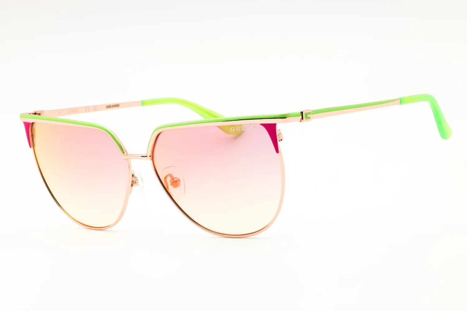 Guess GU00132 95U Sunglasses Light Green 58mm Women