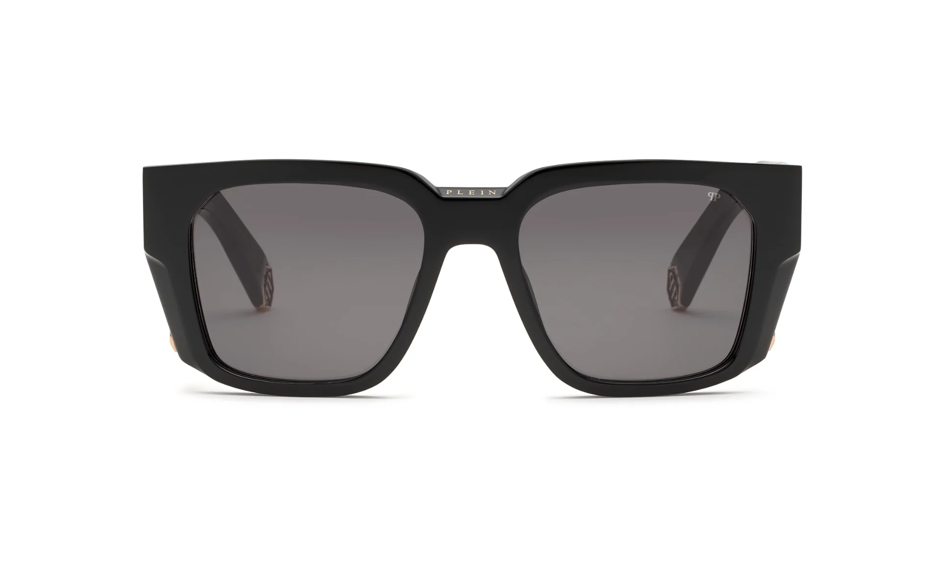 Philipp Plein SPP130M 0700 Sunglasses Shiny Black 54mm Men 2