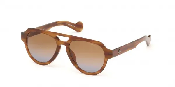 Moncler ML0094 54E Sunglasses Havana 54mm Men