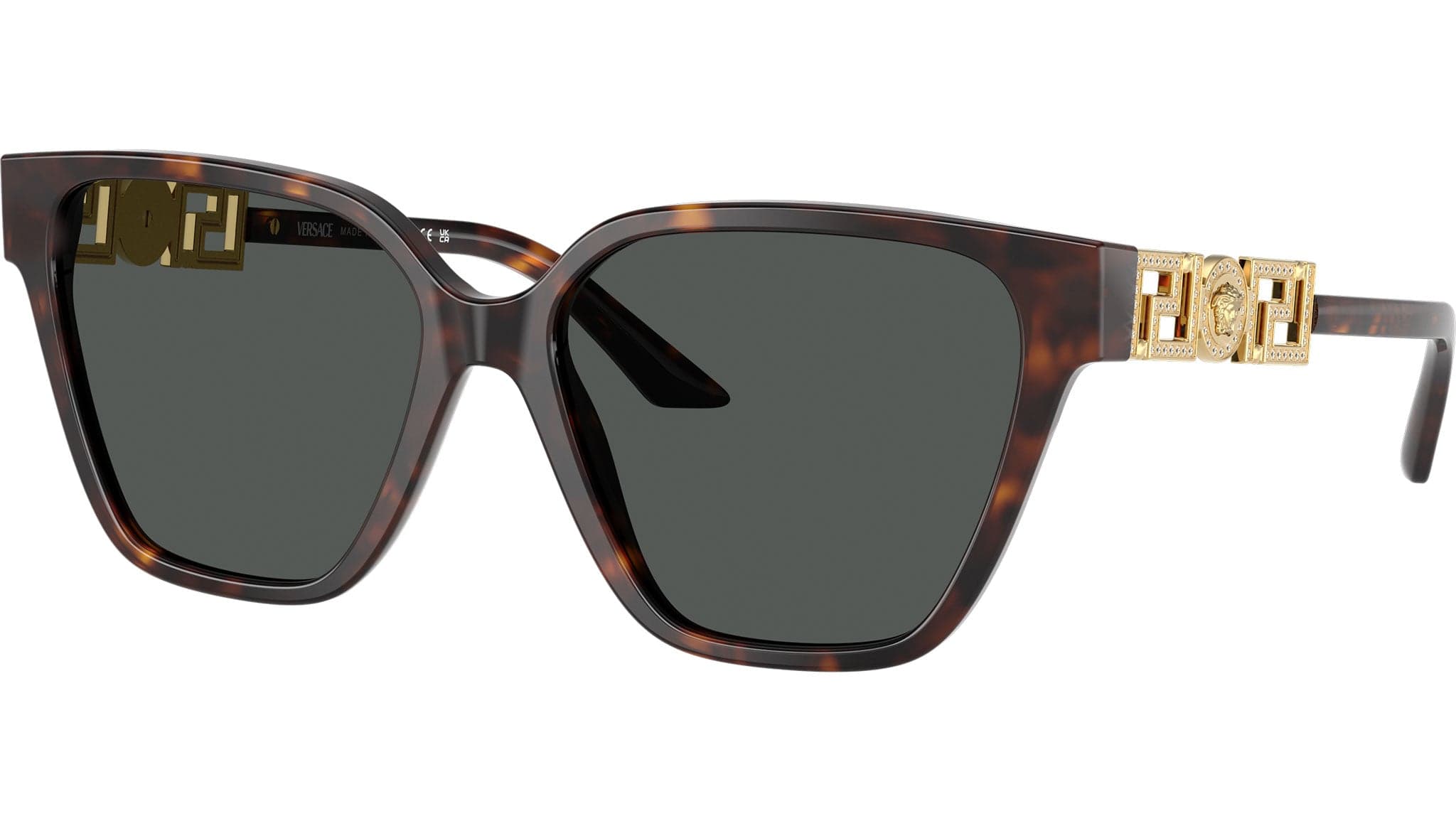 Versace 0VE4471B 108/87 Sunglasses Tortoise 56mm Women