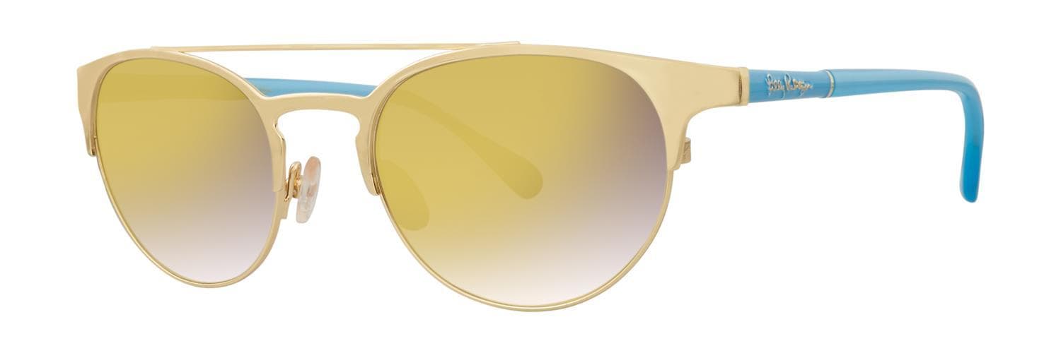 Lilly Pulitzer Kerri Sunglasses Gold 50mm Women