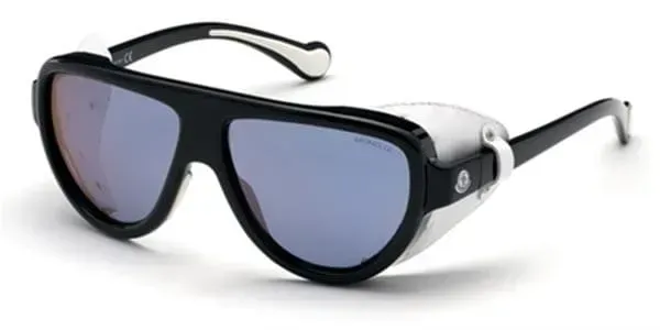 Moncler ML0089/S 01C Sunglasses Black 57mm Unisex