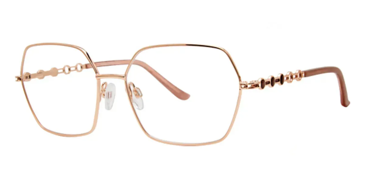 Sophia Loren M317 012 Eyeglasses Rose Gold 54mm Women