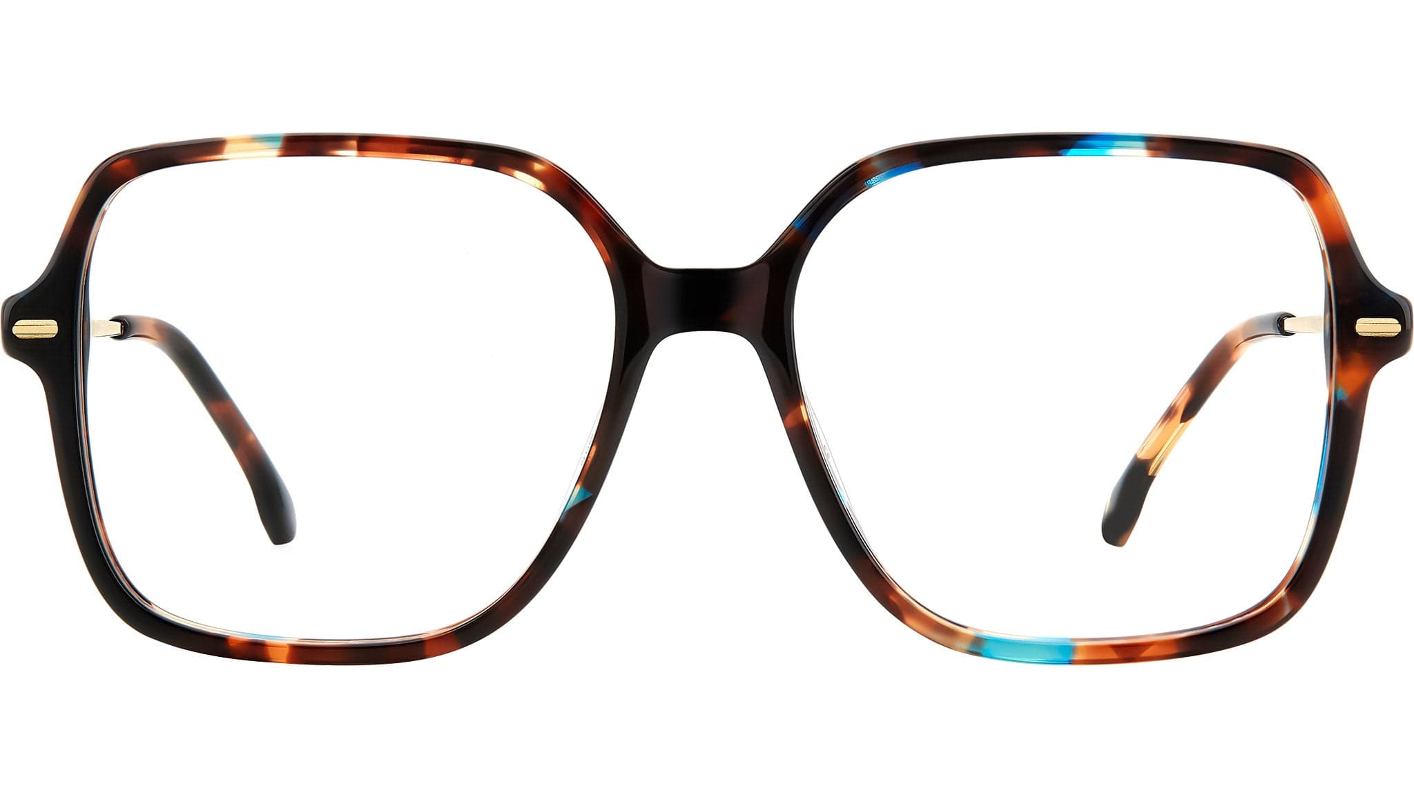 Carrera CARRERA 3038 0X8Q 00 Eyeglasses Brown Blue Havana 2
