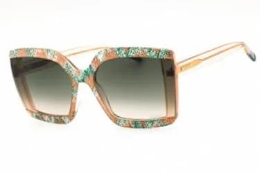 Missoni MIS 0186/S 0038 FF Sunglasses Pttr Pk Grn 62mm