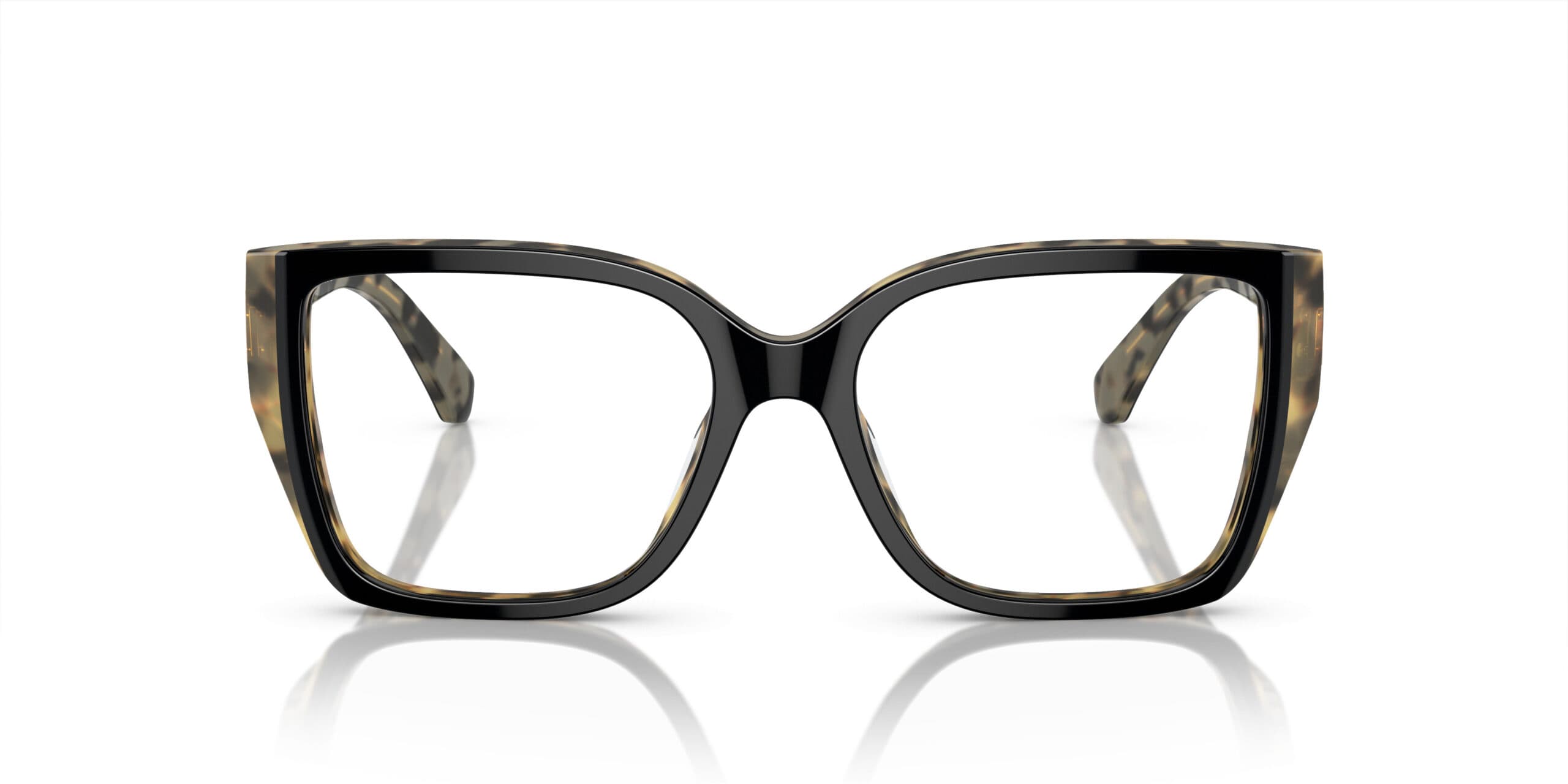 Michael Kors MK4115U Castello 3950 Eyeglasses Black Amber Tortoise 54mm Women 2