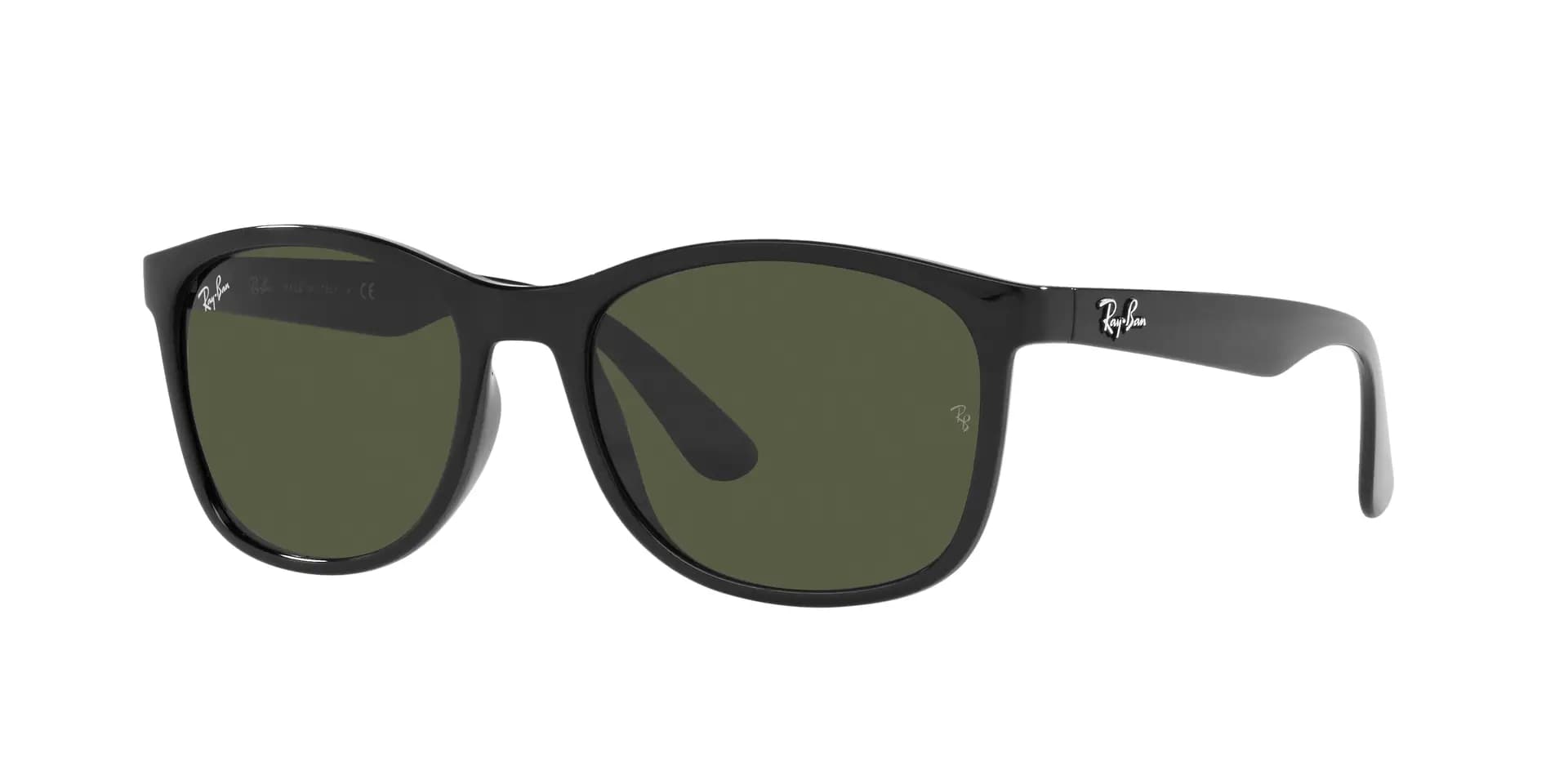 Ray-Ban RB4374 601/31 Sunglasses Black 56mm Unisex