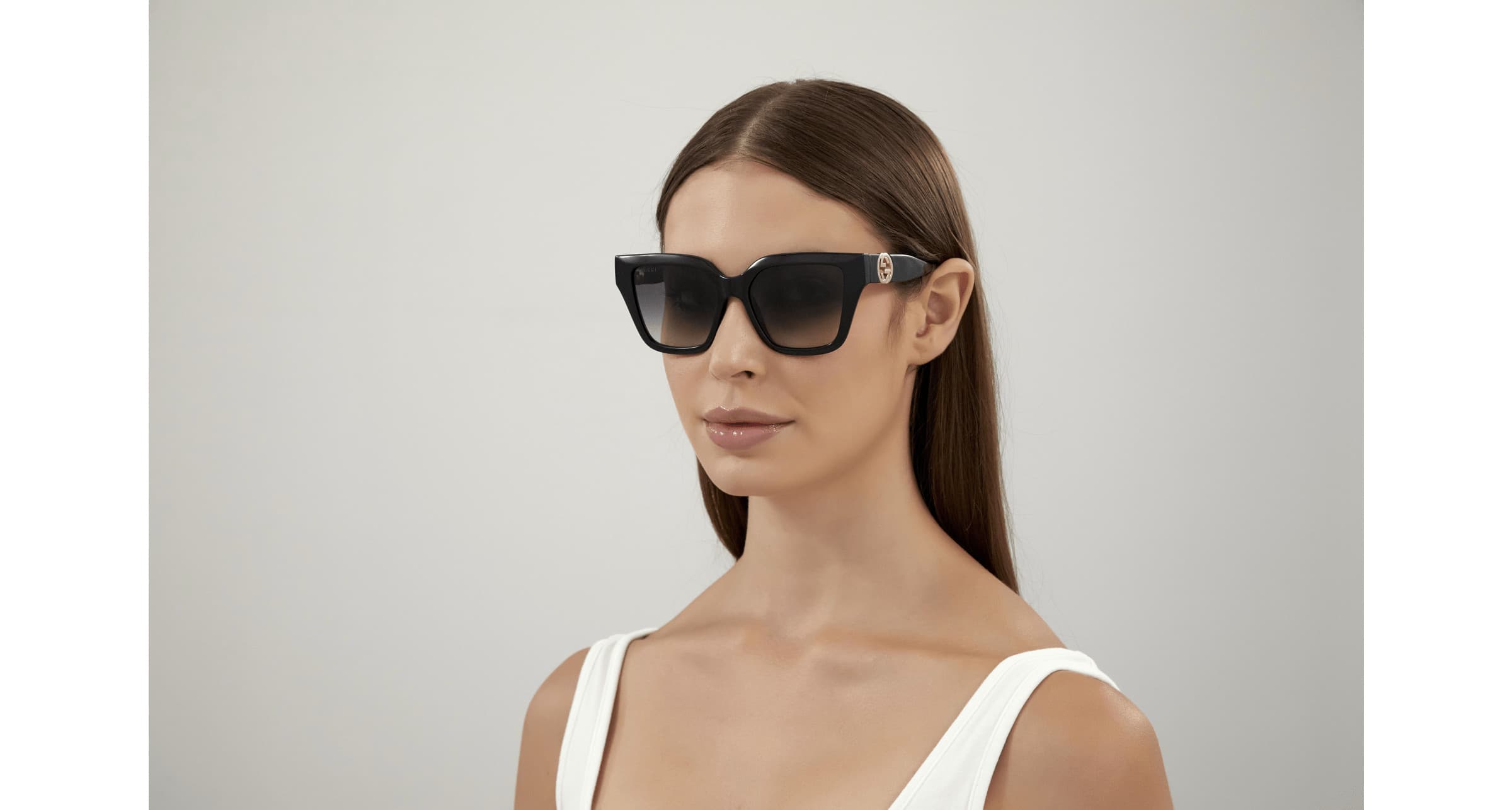 Gucci GG1023S 008 Sunglasses Black 140mm Women 4