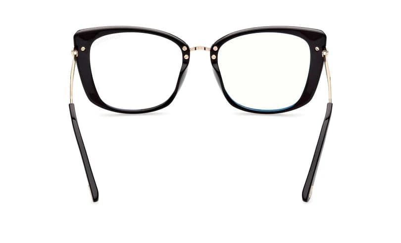 Tom Ford FT5816B 001 Eyeglasses Shiny Black 53mm Women 4