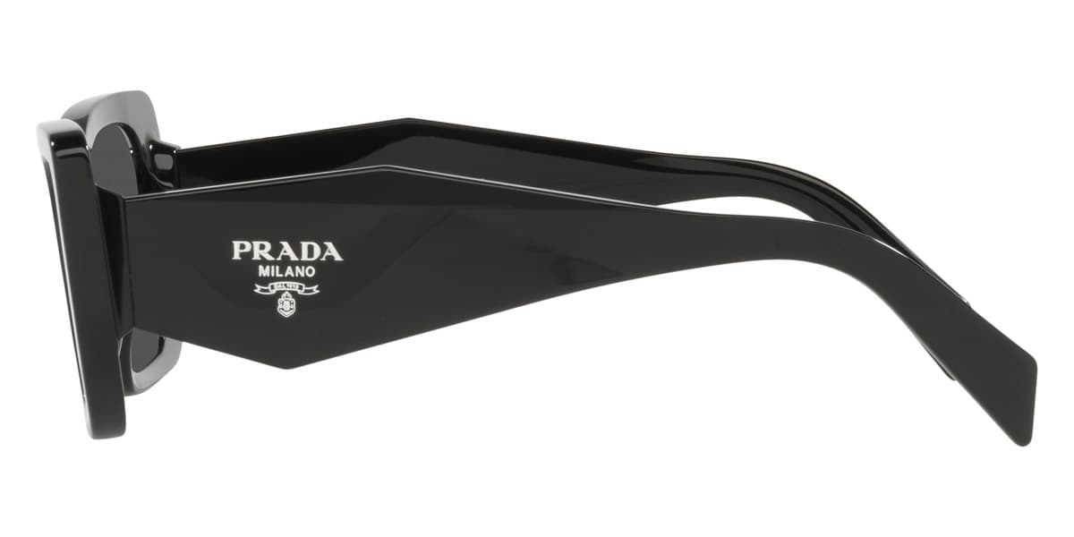 Prada SPR08YF Symbole 1AB5S0 Sunglasses Black 51mm Women 3