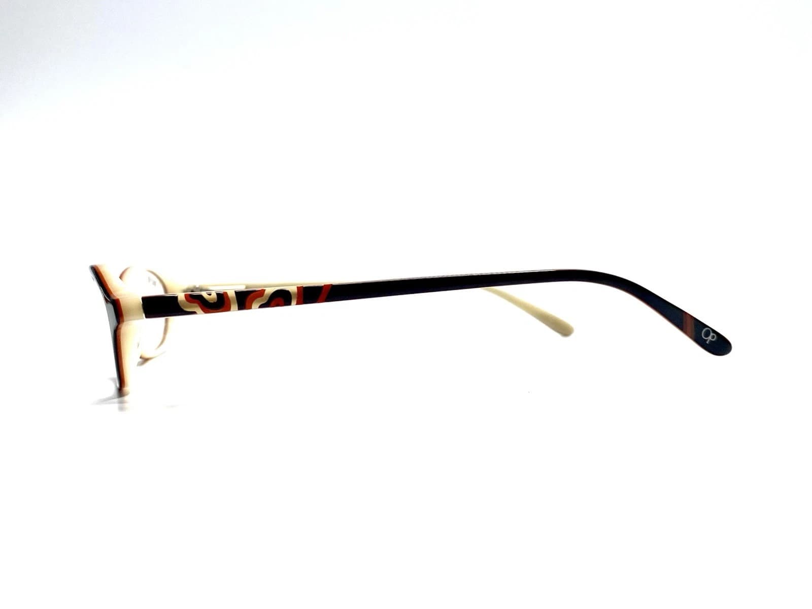 OP-Ocean Pacific Flamingo Beach Eyeglasses Black Laminate 49mm Women 3