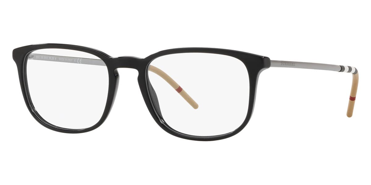 Burberry BE2283 3001 Eyeglasses Black 57mm Men