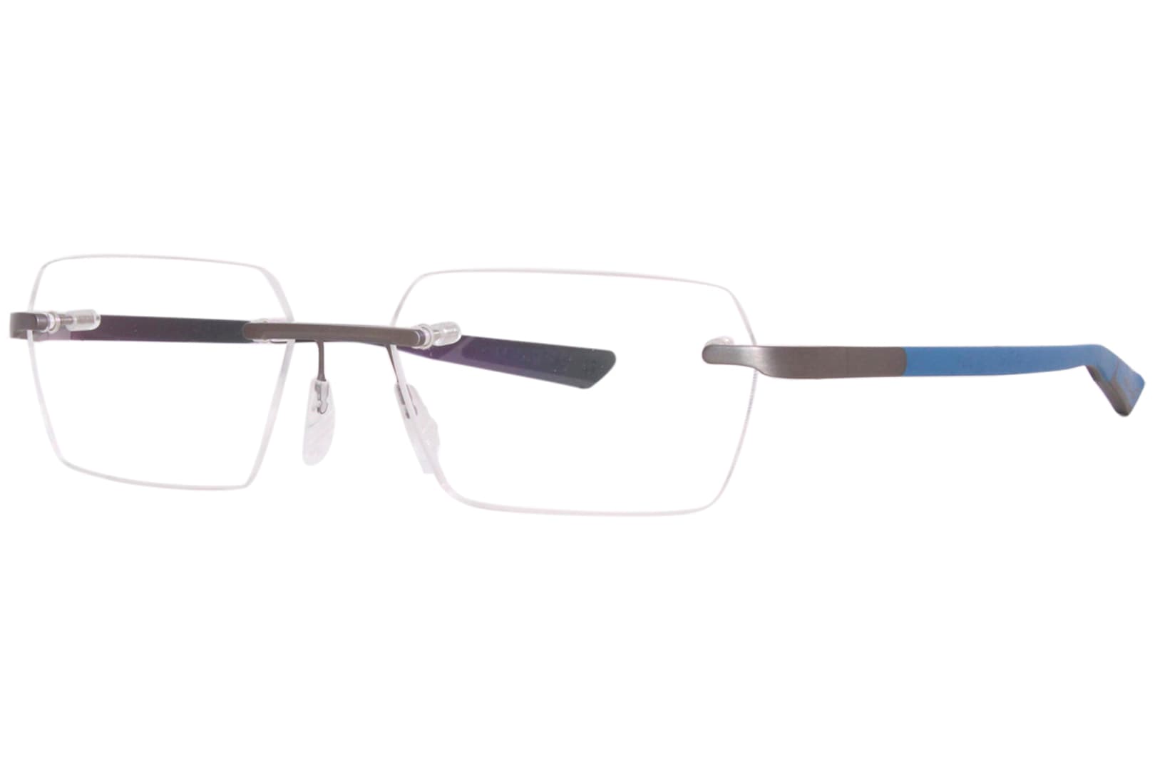 McLaren MLMS85O1 C04 Eyeglasses Gunmetal Blue 54mm Unisex