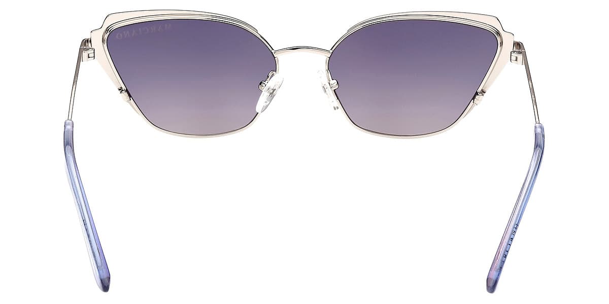 Marciano GM0818 10W Sunglasses Blue Silver 56mm Women 4