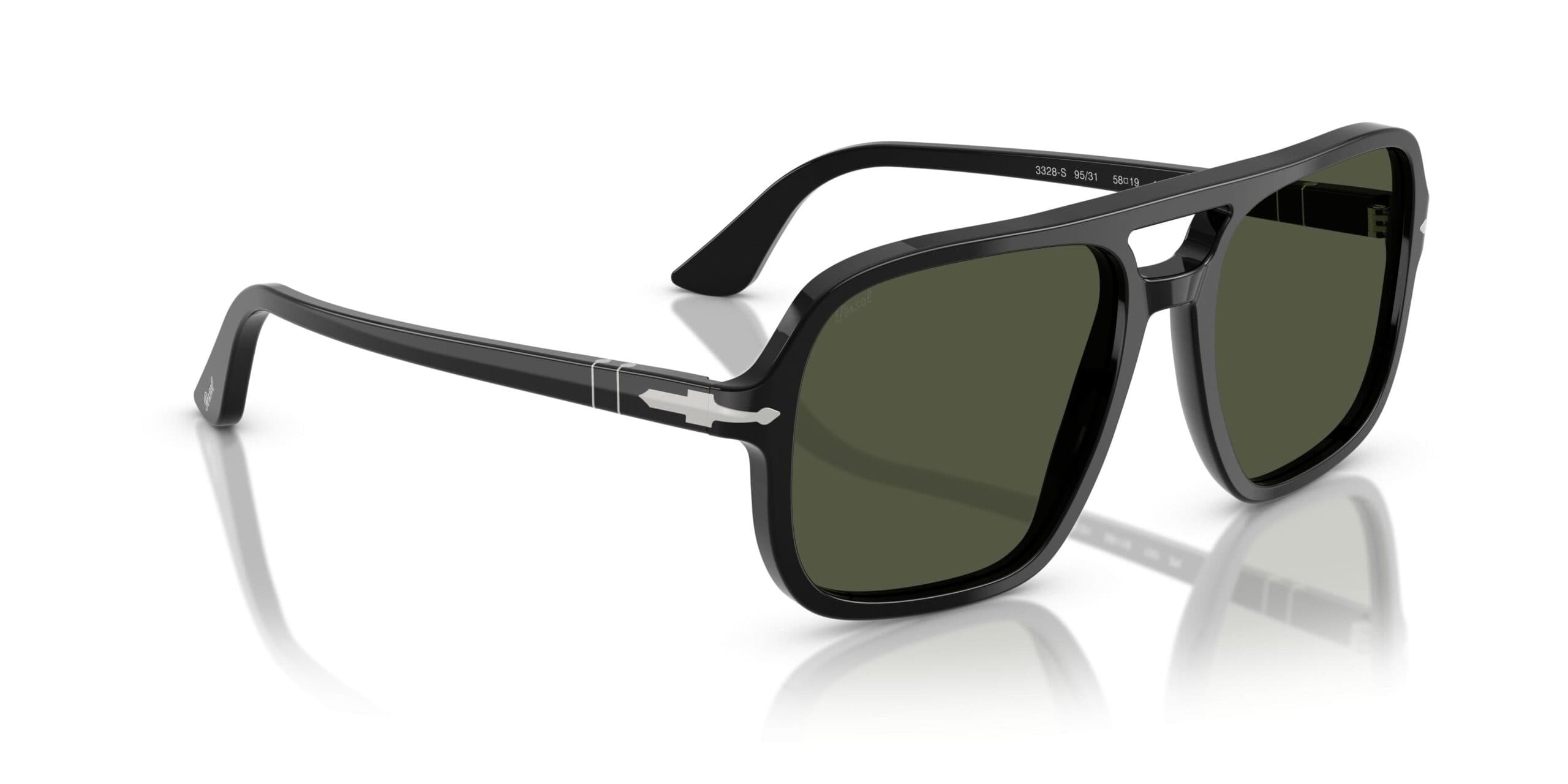 Persol PO3328S 95/31 Sunglasses Black 55mm Men 5